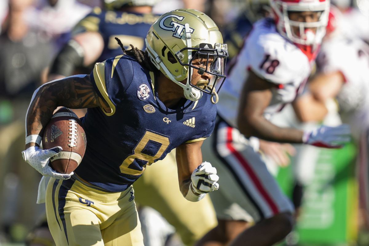 Georgia Tech Wide Receiver Nate McCollum